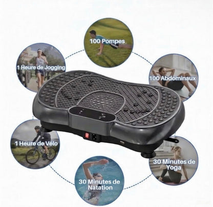 Plateforme vibrante fitness